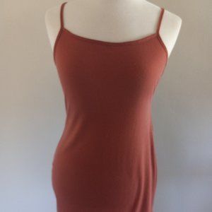 SHEIN Salmon Colored Pencil Dress. Large